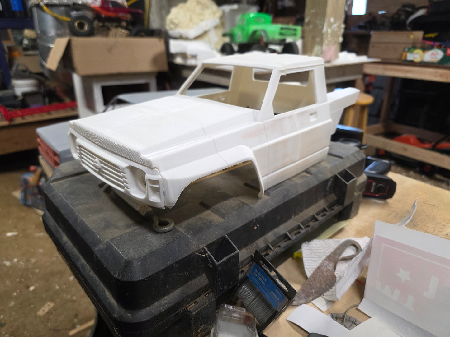 1/10 Scale Nissan Patrol Ute Body - 3d Printed RC crawler body