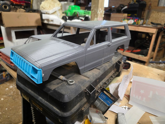 1/10 Scale 2-Door Jeep Cherokee XJ Body (313mm Wheelbase)