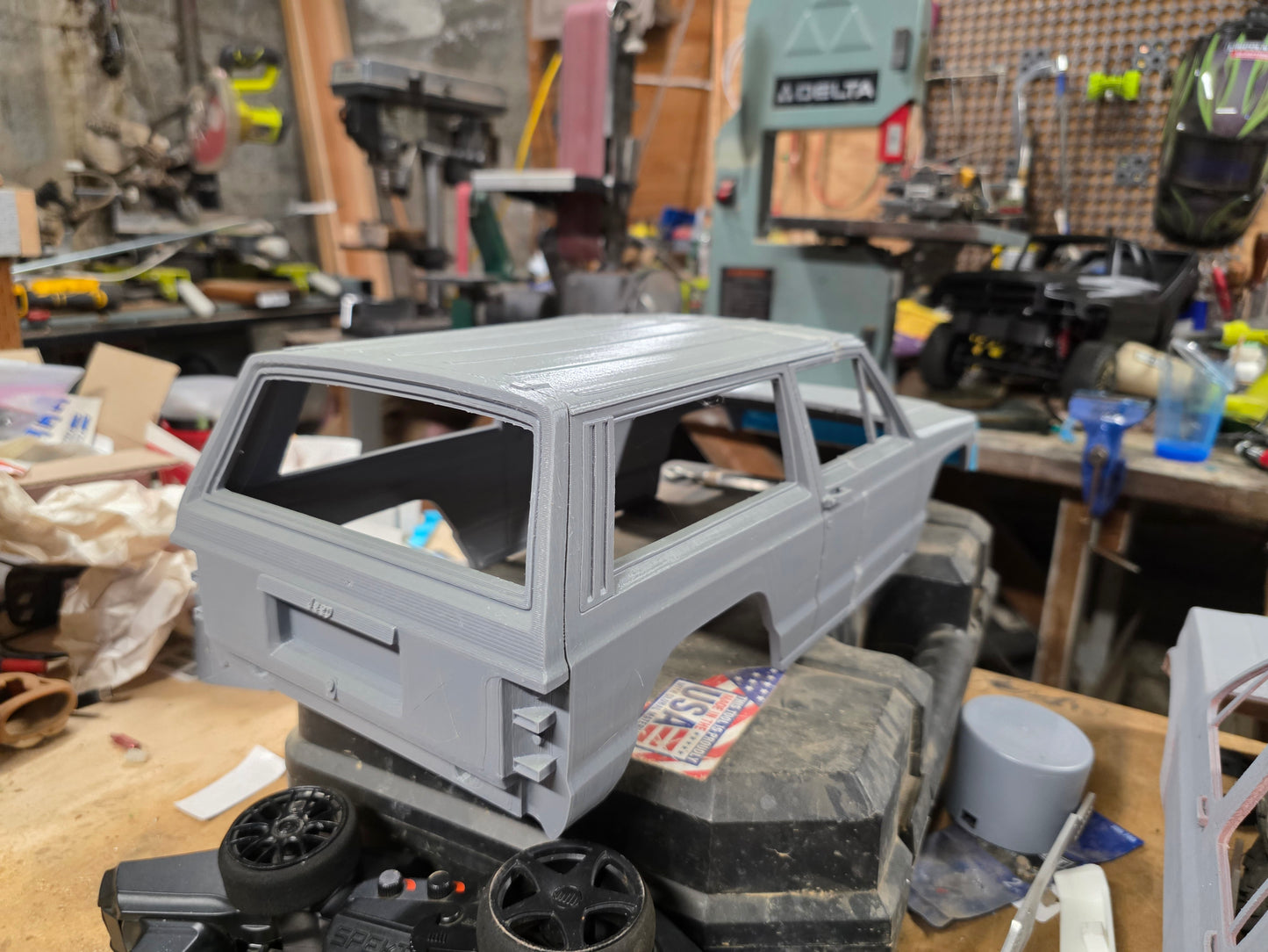1/10 Scale 2-Door Jeep Cherokee XJ Body (313mm Wheelbase)