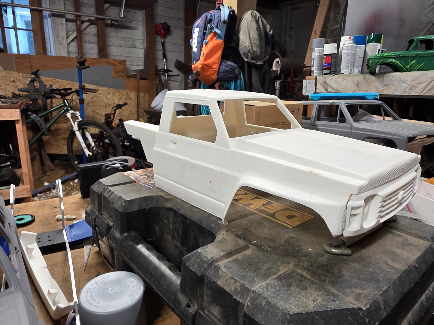 1/10 Scale Nissan Patrol Ute Body - 3d Printed RC crawler body