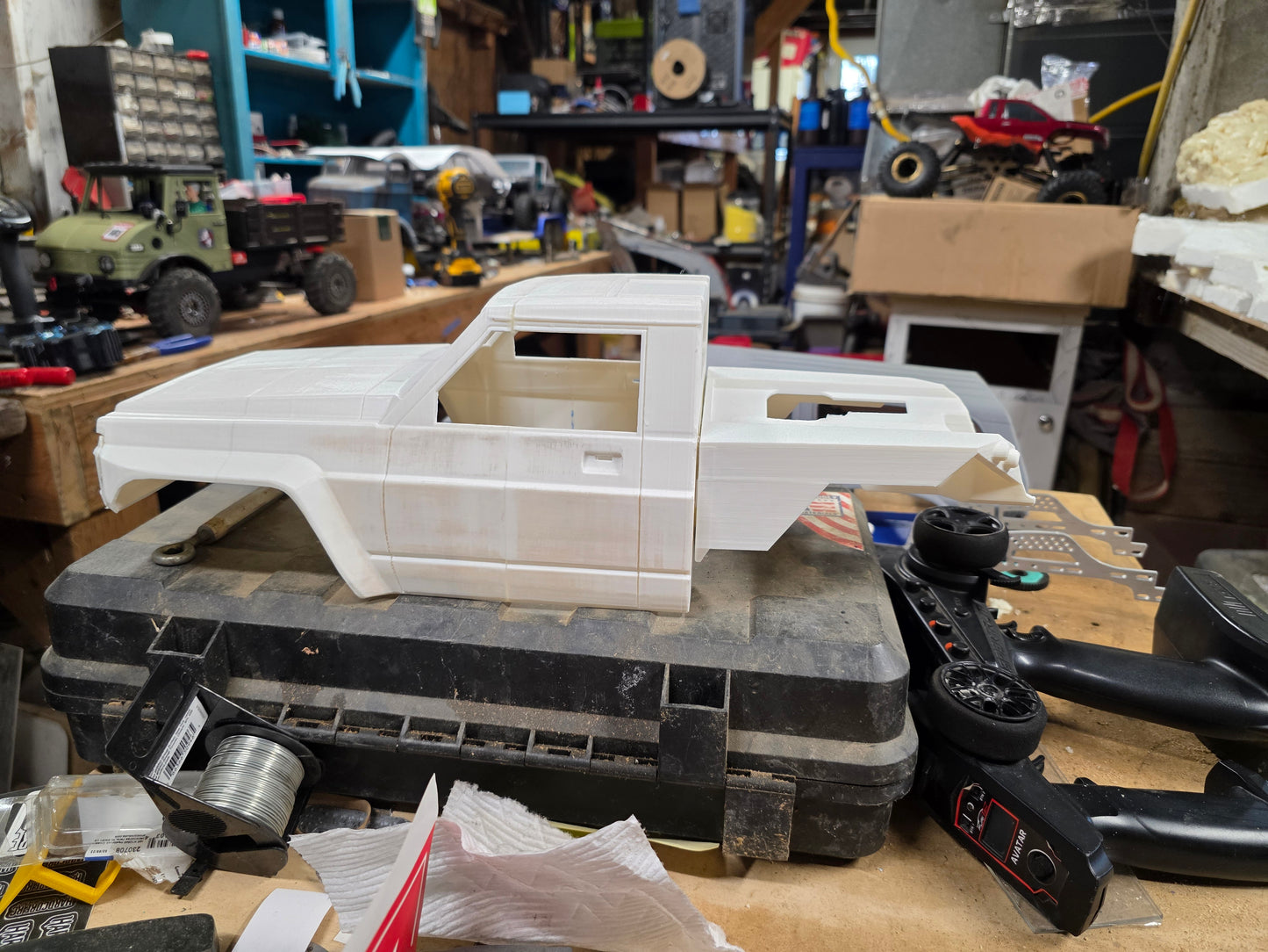 1/10 Scale Nissan Patrol Ute Body - 3d Printed RC crawler body