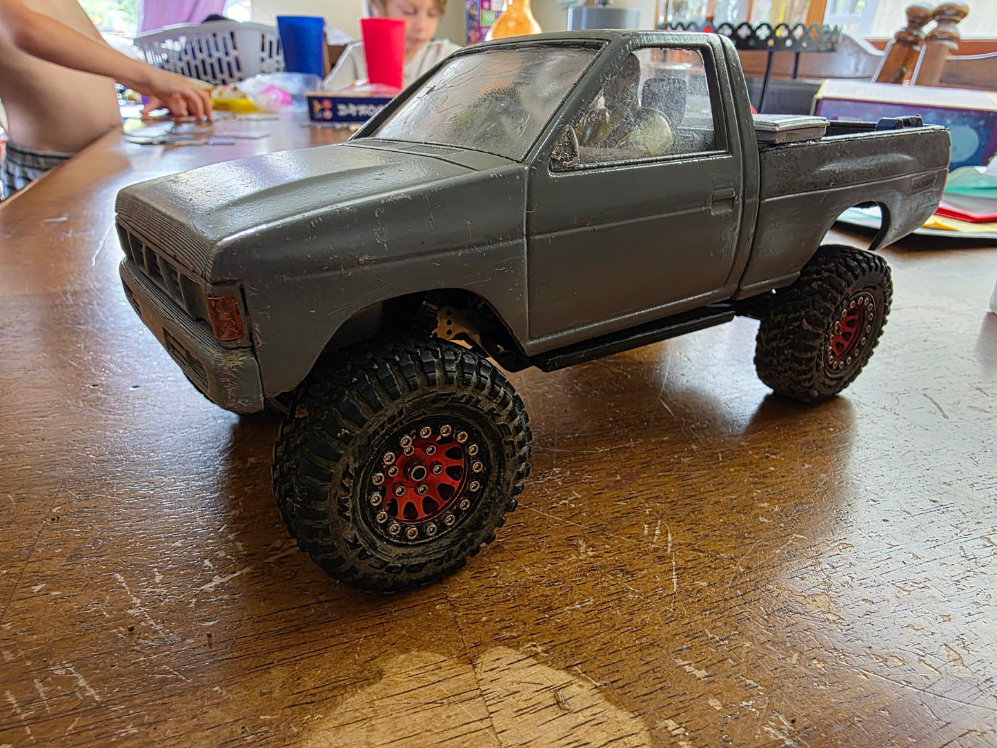 1/24 Scale Nissan D21 — Painted Body & Interior
